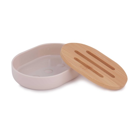 Мыльница п/эт. "Бамбук" (бежевый)