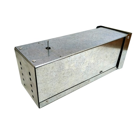 Крысоловка "Клетка" металлическая 280х105х120мм