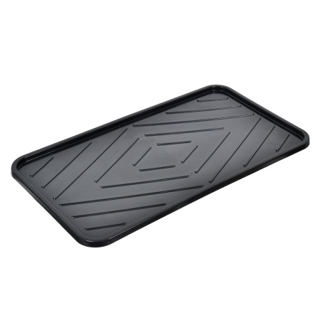 Лоток для обуви 63,5х35,4х1,3см "Vortex" (черный)