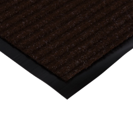 Коврик влаговпитывающий, ребристый 50х80см "Vortex" (коричневый)