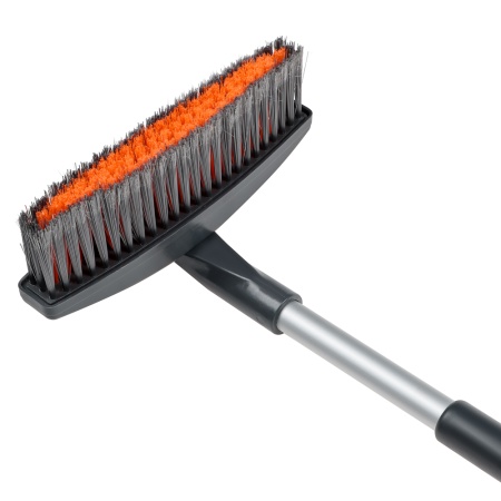 Щетка автомобильная 88-118см телескопическая со скребком