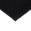 Коврик придверный резиновый 40х60см "Следы" "Vortex" (черный)