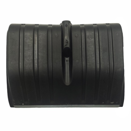 Лопата снеговая №3 п/эт. черная, с оцинк.накл., без черенка, d тулейки 32мм, 500х390мм