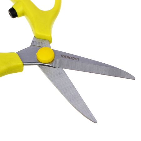 Ножницы садовые для обрезки цветов 190мм прямые лезвия, п/эт. ручки)