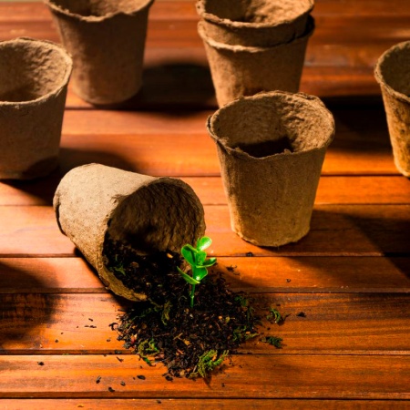 Горшочек торфяной  d90мм h90мм