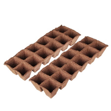 Набор торф. горшочков 50х50х50мм (5 блоков х12яч.)