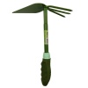 Мотыжка комбинированная рыхлитель 3 зуба, лепесток, эргономич.ручка FT 377-J