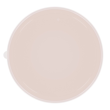 Миска с крышкой "Оазис" п/эт. 4л (бежевый)