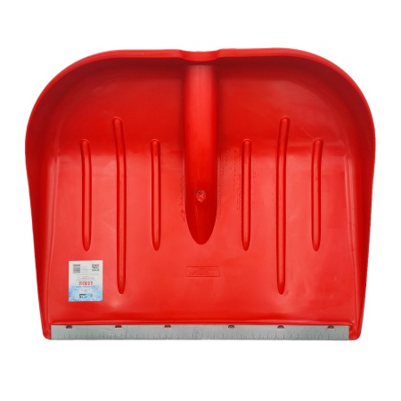 Лопата снеговая  "Аляска" п/эт. цветная, с оцинк.накл., без черенка, d тулейки 40мм, 460х370мм