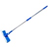 Стеклоочиститель с телескоп.мет.ручкой и поворотной насадкой 23х100см (микрофибра, сгон)