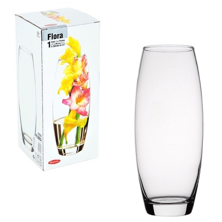 Ваза для цветов "Флора" h260мм "Pasabahce" (стекло) (43966)
