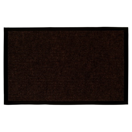 Коврик влаговпитывающий, ребристый 40х60см "Vortex" (коричневый)