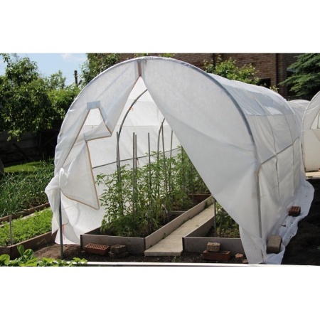 Парник стальн. "Оптима" 3х2м высота 2м с укр.мат.80г/кв.м