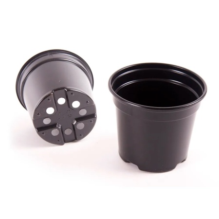 Горшок для рассады 2л, d16см h14,5см (пластик) черный