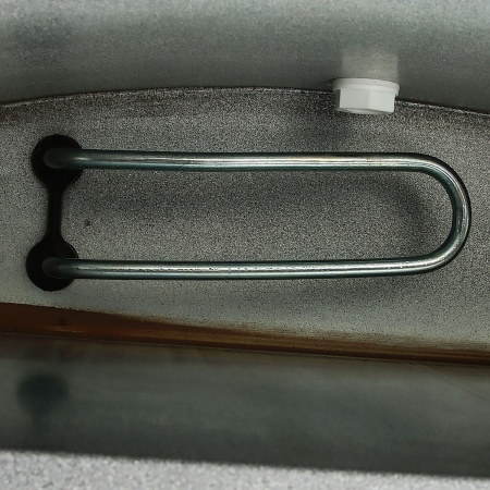 Умывальник дачный "Акватекс" (бачок 17л, нерж.мойка, ТЭН) (серый)