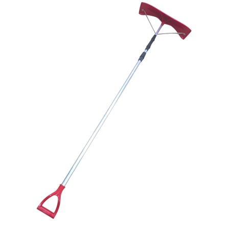 Скребок для уборки снега с крыши  с телескоп.ручкой