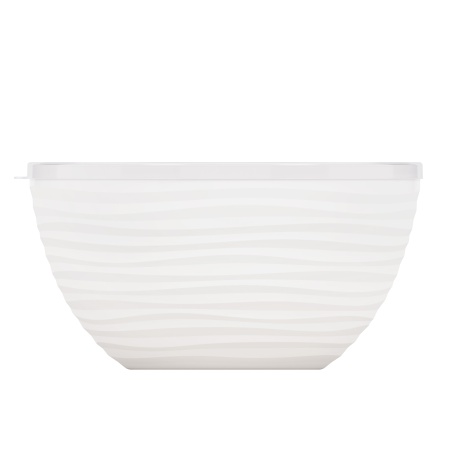 Миска с крышкой "Оазис" п/эт. 2,5л (белый)