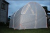 Парник п/эт. "Великан" 6,0х2м высота 1,9м с укр.мат.80г/кв.м, стальные стойки