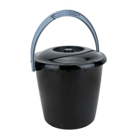 Ведро п/эт. 10л с крышкой "Соло" (С462К)