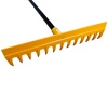 Грабли (13 зубьев) 425х95х75мм, композитн. универсальные "PROTEX Садовод Pro" с алюм.черенком 1,5м