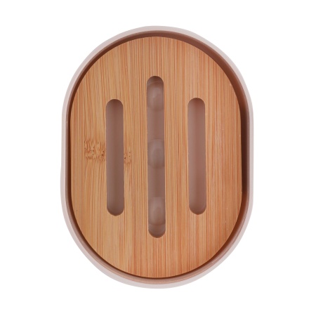 Мыльница п/эт. "Бамбук" (бежевый)