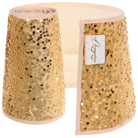 Декор для основания елки "Shine" d40хD56см, h20см, золото