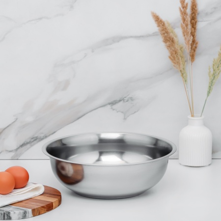 Миска глубокая 26см 3л (нерж.) (831-763)