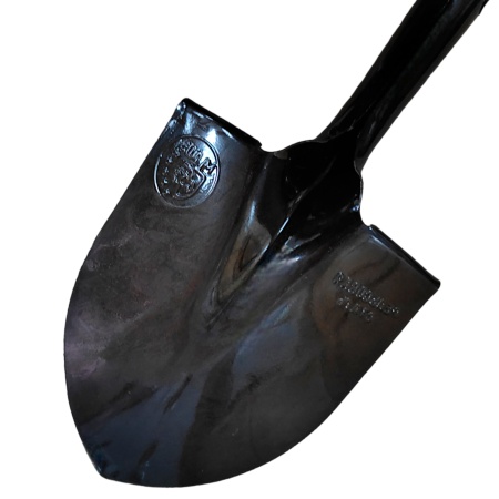 Лопата садовая высокопрочная "PROTEX" (рельс.сталь) 213х150мм, усилен.алюм.черенок с пласт.ручкой