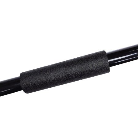 Лопата совковая высокопрочная "PROTEX Гефест" (рельс.сталь) 275х230мм, усилен.ал.чер. с пласт.ручк.