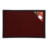 Коврик влаговпитывающий, ребристый 40х60см "Vortex" (красный)