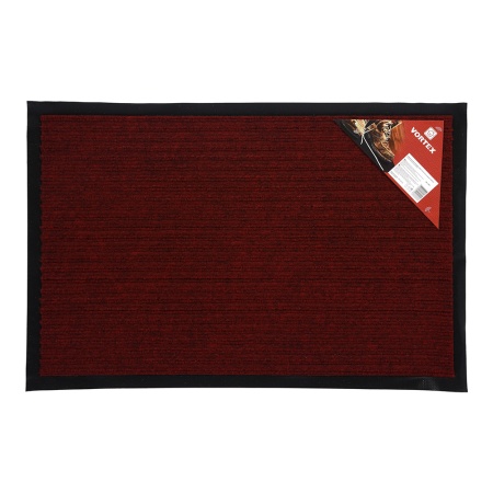 Коврик влаговпитывающий, ребристый 40х60см "Vortex" (красный)