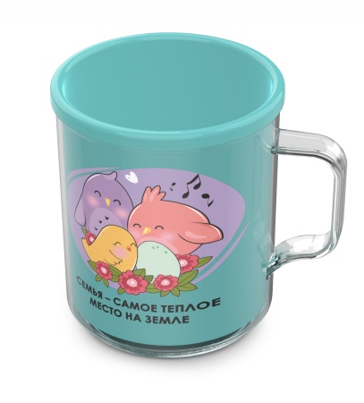 Термокружка п/эт. 0,4л "Love is"