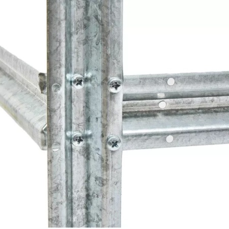 Парник стальн. "АгроЩит" 5,2х1,03м высота 1,18м с укр.мат.повыш.прочности