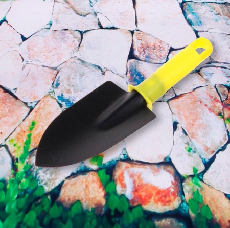 Совок посадочный широкий, пластик.ручка