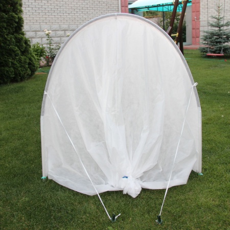 Парник п/эт. "Супер Помидор" 4х1,15м высота 1,15м с укр.мат.45г/кв.м,  дуга 3,2м