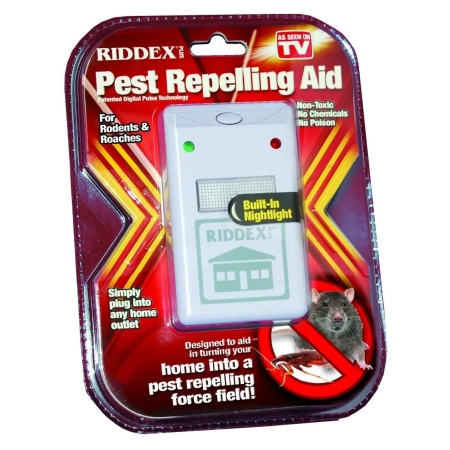 Отпугиватель грызунов, тараканов, муравьев, пауков "Riddex plus"