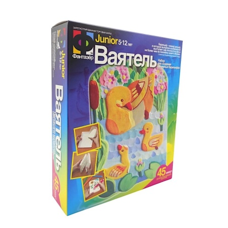 Набор для изготовления барельефа из гипса "Утка с утятами" (707003)