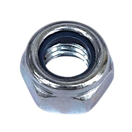 Гайка шестигр. М8 со стопорным кольцом, цинк (6шт.)