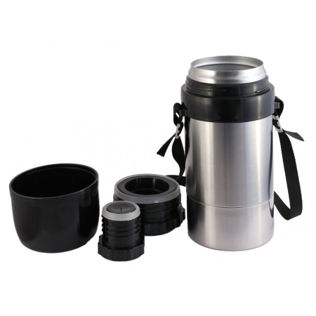 Термос "Дорожный" 1л универсальный на ремне (ДУ-1)