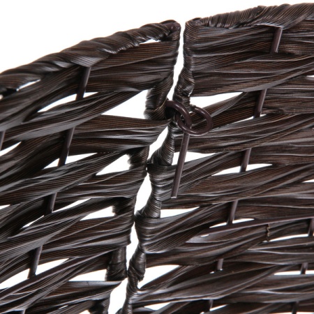 Декор для основания елки "Winter" d50хD65см, h21см, шоколад