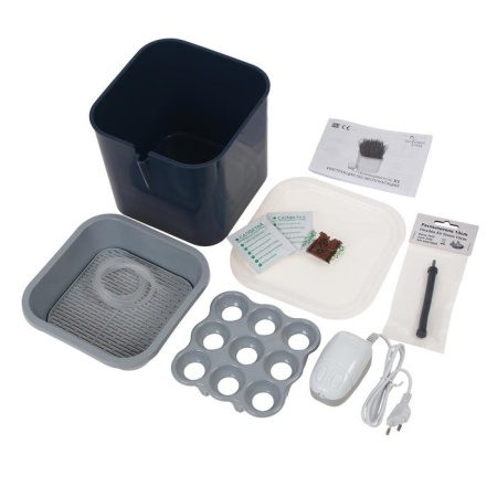 Проращиватель семян "Здоровья клад Х1" с эл.компрессором (графит)