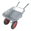 Тачка садовая 2-колесная 180кг, оцинк.кузов 65л, пневм.колеса 3.00/3.25-8