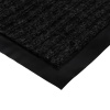 Коврик влаговпитывающий, ребристый 40х60см "Vortex" (черный)