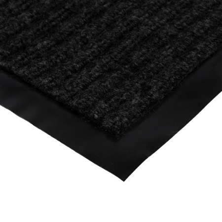 Коврик влаговпитывающий, ребристый 40х60см "Vortex" (черный)