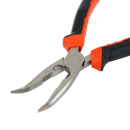 Пассатижи 180мм удлиненные загнутые X-PRO "Ермак"