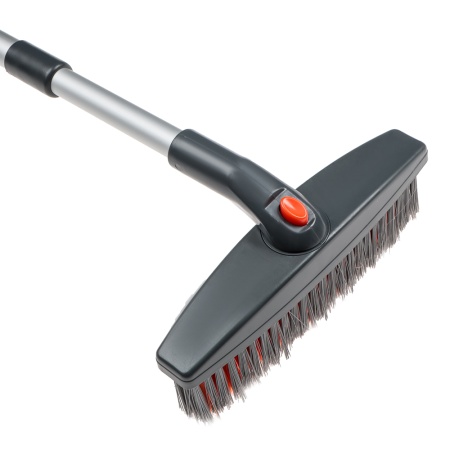 Щетка автомобильная 88-118см телескопическая со скребком