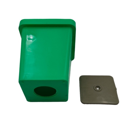 Горшок для рассады 0,2л со съемным дном 6,5х6,5х8см (пластик) цветной