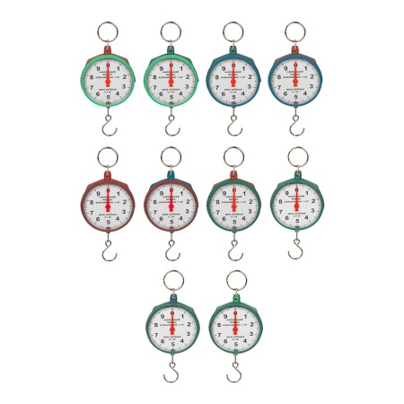 Весы безмен 10кг круглый d7,5см