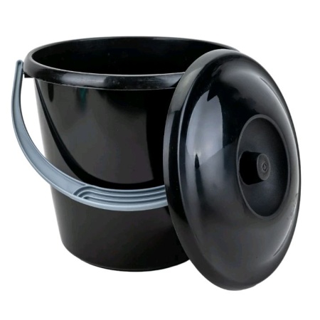 Ведро п/эт. 10л с крышкой "Соло" (С462К)