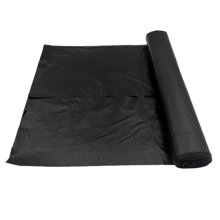 Мешки для мусора 120л, 70х110см, 40мкм, рулон 10шт., черные "Артпласт"